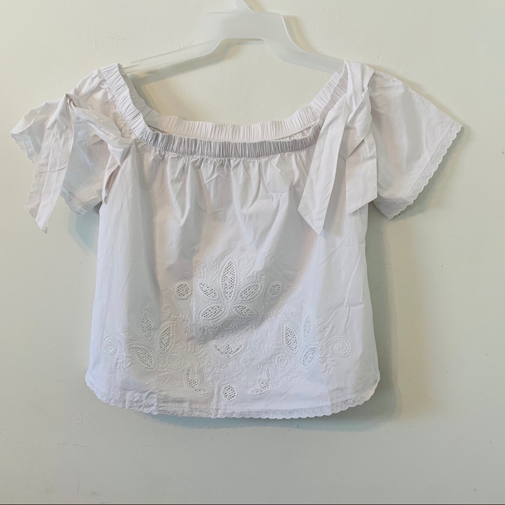 Abercombie Fitch Off The Shoulder Top
